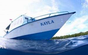 Kayla from the water
